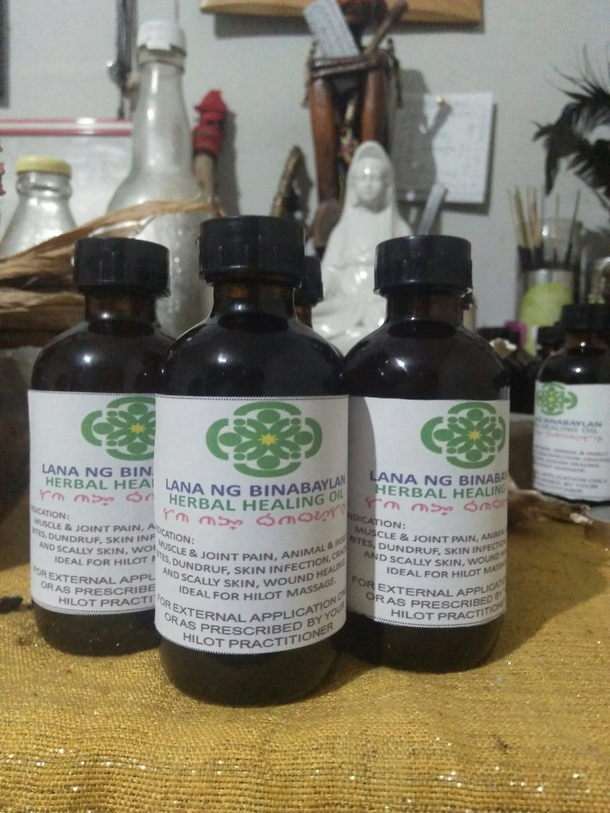 The power behind the oil of&nbsp;manghihilot