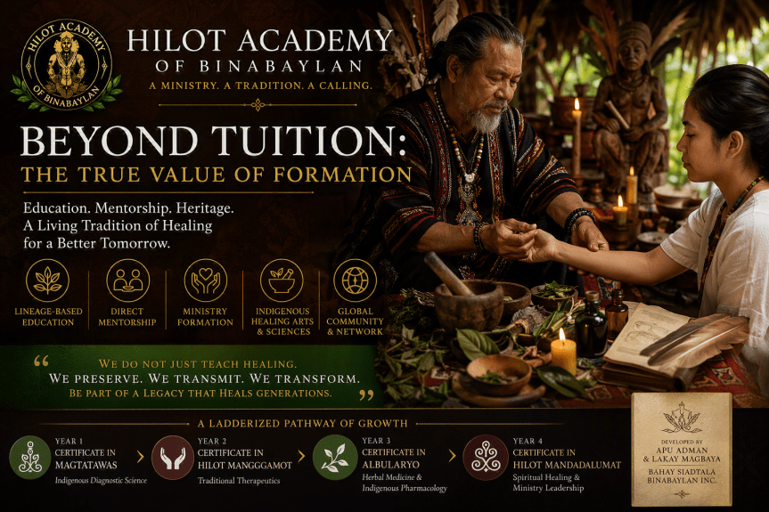 Beyond Tuition: Understanding the True Value of Formation at Hilot Academy of&nbsp;Binabaylan